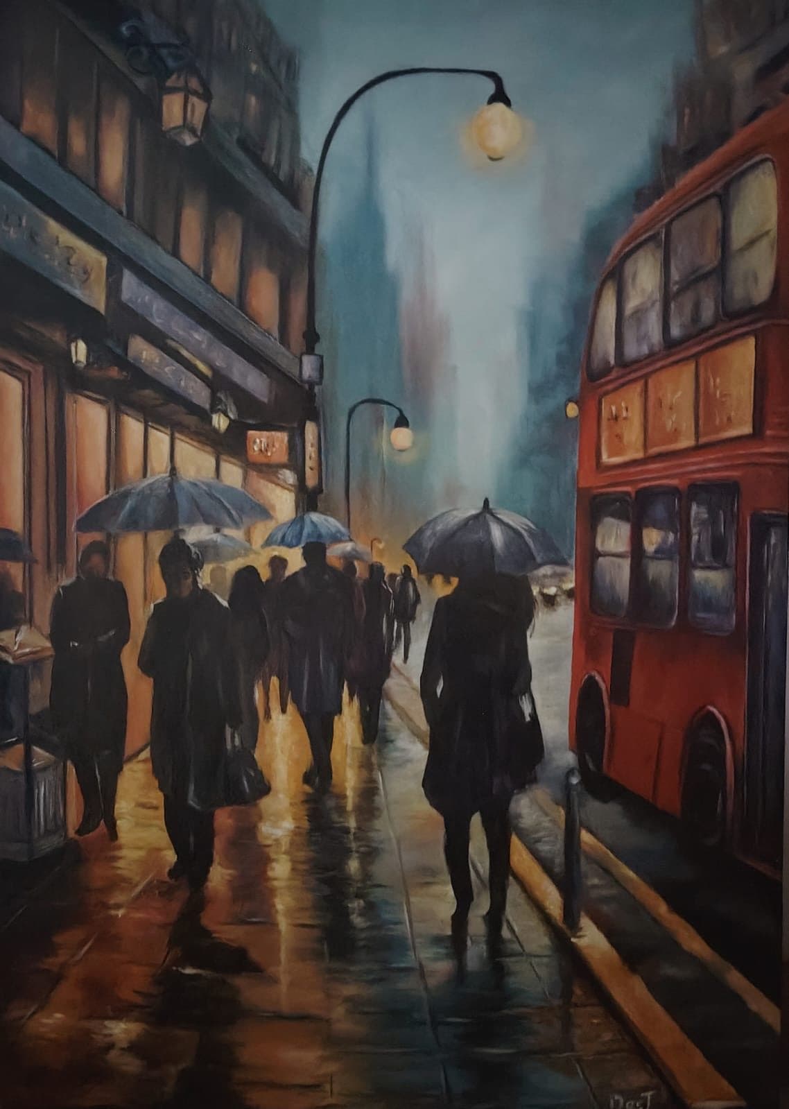 Rainy nights in London