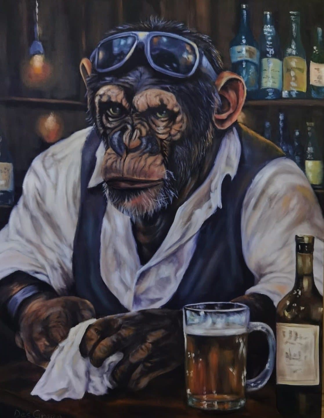 Last round gang: Barman