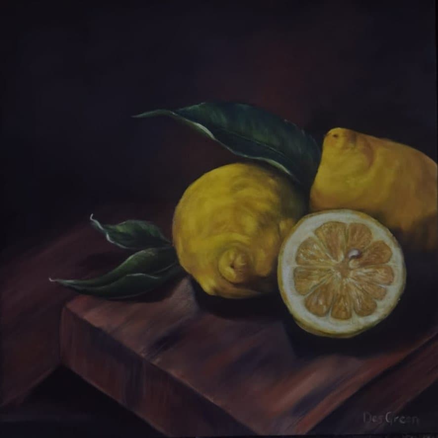 Lemon still life